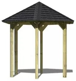 Záhradný altánok LISABON 2,99x2,6 m Lanitplast