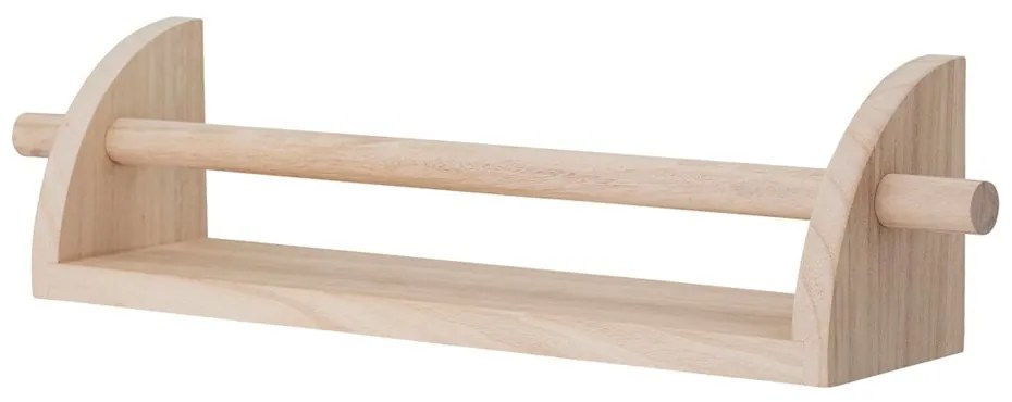 Bloomingville Drevená polica / vešiak Mingus 60 cm