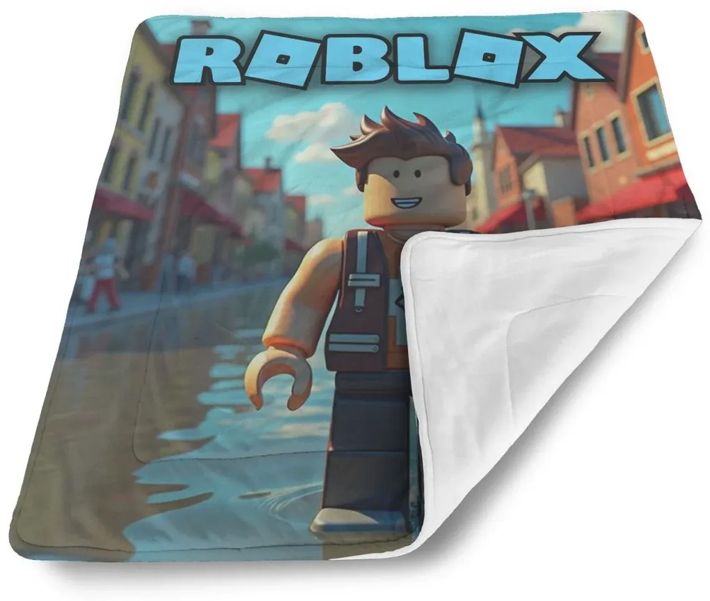 Sablio Deka pre bábätko ROBLOX Mesto - 80x100 cm