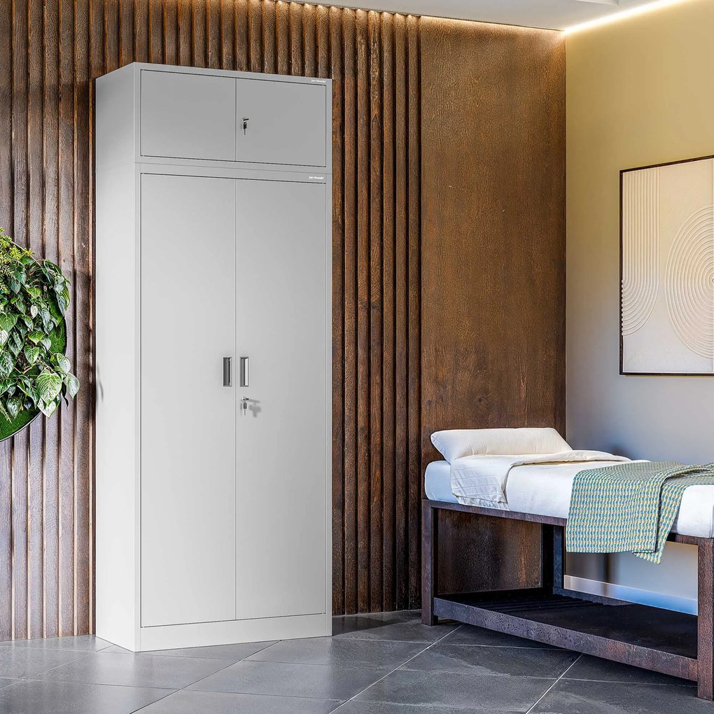 Nadstavba na skriňu EWA Compact 800 x 380 x 400 mm, sivá