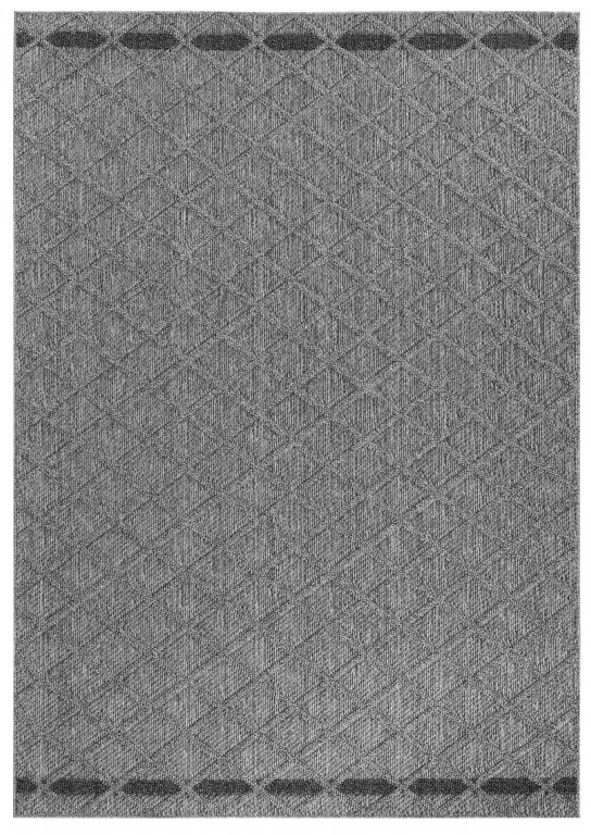 Kusový koberec Patara 4953 Grey – na von aj na doma, 200x290, šedá, chodba / predsieň, Ayyildiz