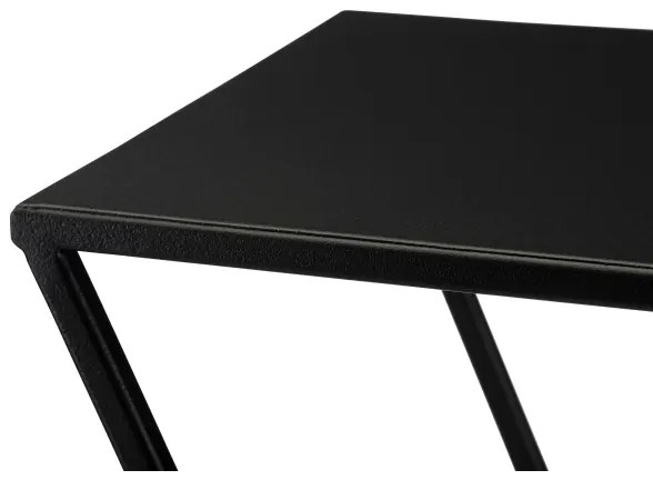 Stojan na kvety 95x78 cm čierna