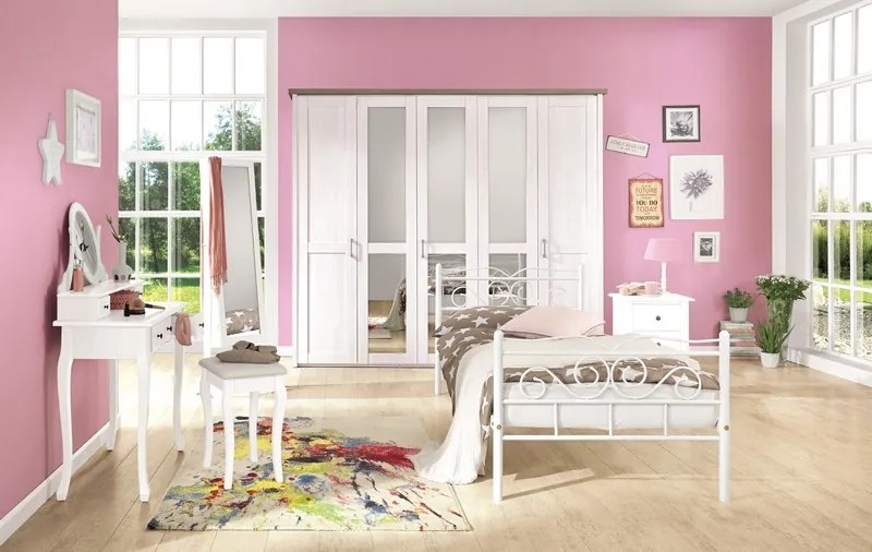 Šatníková skriňa Luca, 5-dverová