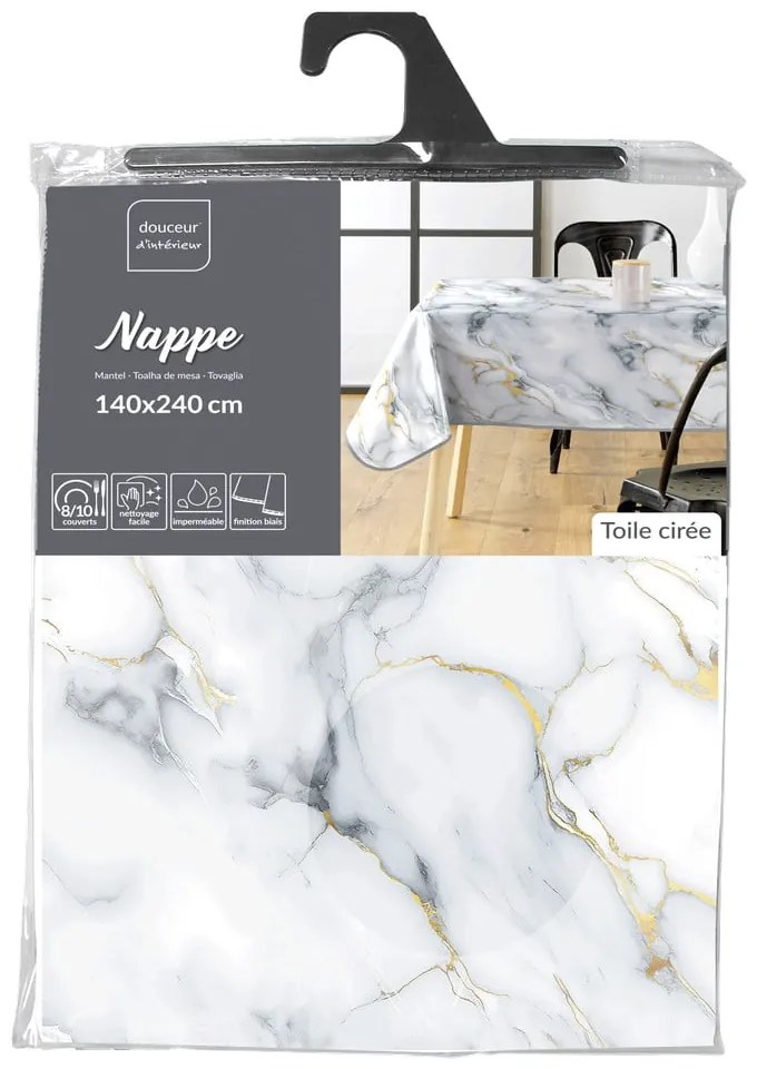 Umývateľný obrus 140x240 cm Marquina – douceur d'intérieur