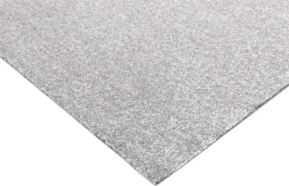 Condor Carpets 60x280 cm Koberec metráž Sicily 373, šíře, šedá, filc, obývacia izba