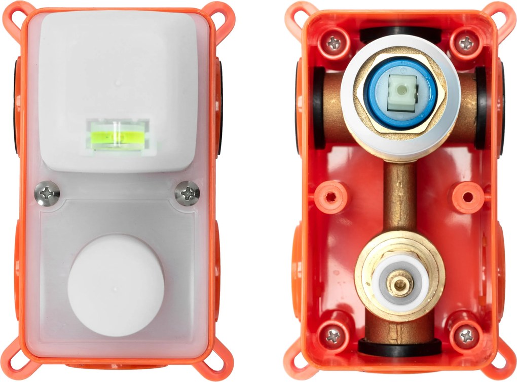 Rea Lungo, podomietková sprchová sada + BOX, biela, REA-P8540