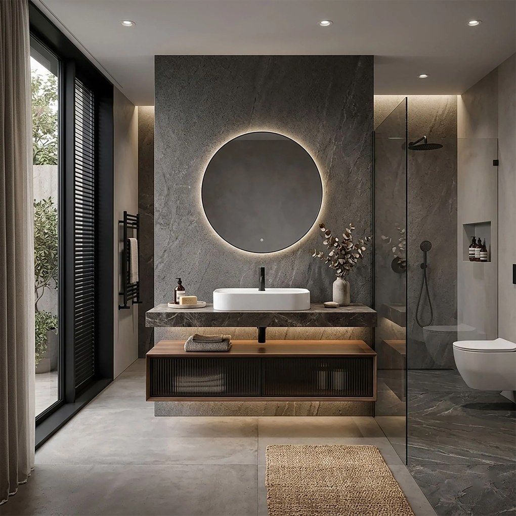 Rea Verona, umývadlo na dosku 650x440x120mm, biela lesklá, REA-U3325