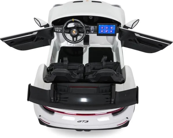 Elektrické autíčko Porsche 911 GT3 STRONG MP4 biele