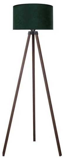 Brilagi - Stojacia lampa VELVET 1xE27/60W/230V hnedá/zelená
