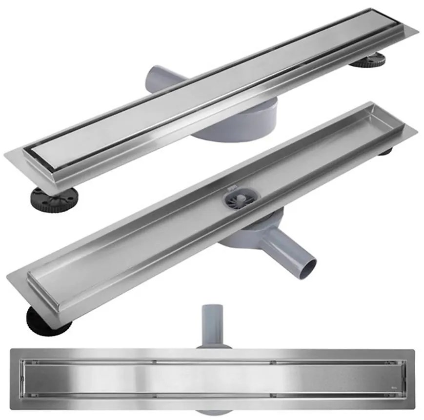 Lineárny odtok Neox Pro 800 kartáčovaná oceľ