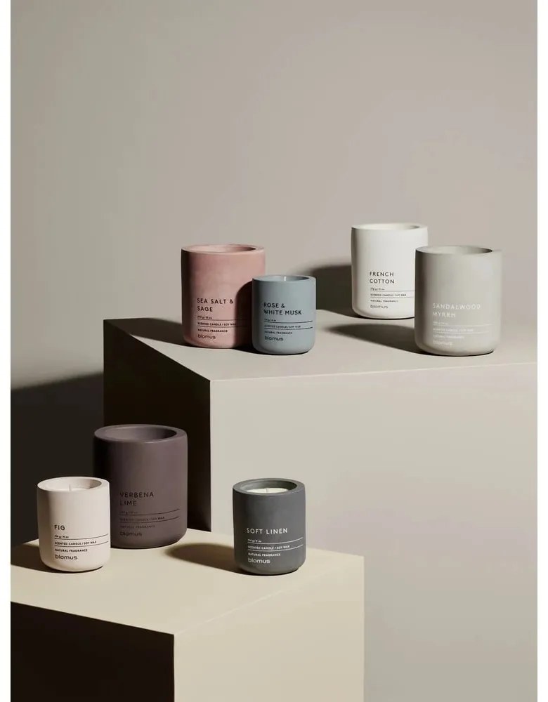 Vonná sójová sviečka doba horenia 24 h Fraga: Bergamot Orange – Blomus