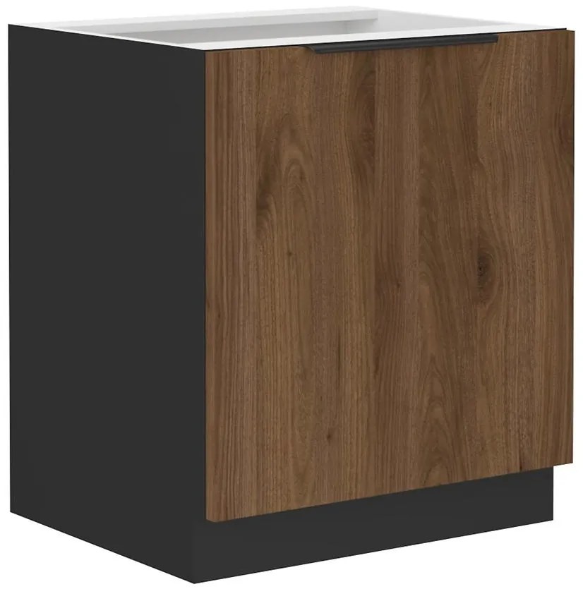 Kuchynská skrinka Monza orech okapi 60d 1f bb