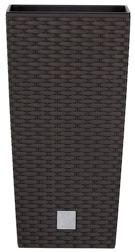 Prosperplast Obal RATO SQUARE hnědý 17x17x32,4 cmObal RATO SQUARE hnědý 17x17x32,4 cm, S