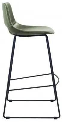ZAHARA ECO barová stolička Zelená