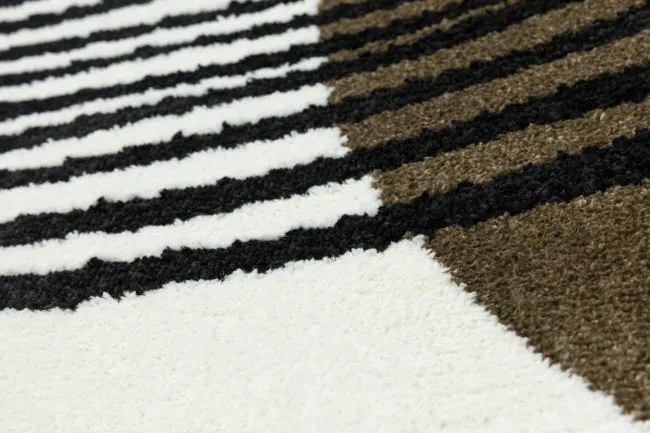 Koberec CLARA 02923A krémový / hnedý