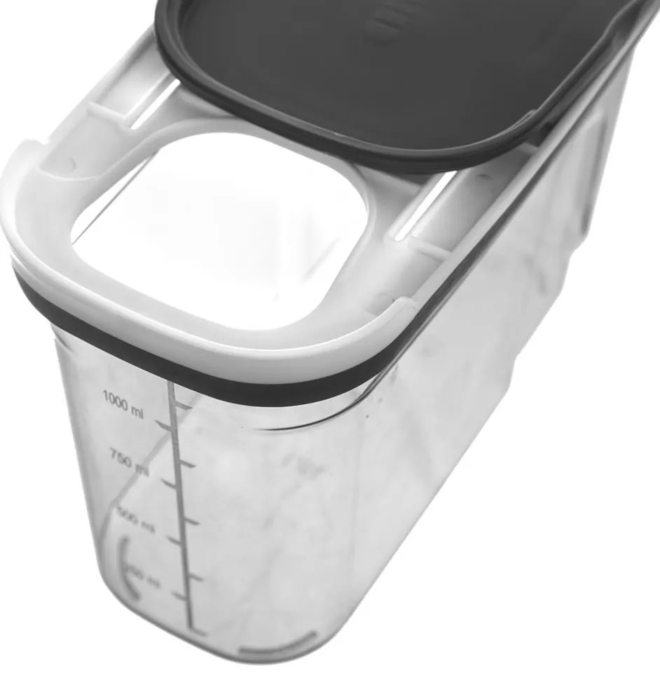 Orion Dóza na potraviny s dávkovacím viečkom, FOLY 1,8 l antracit