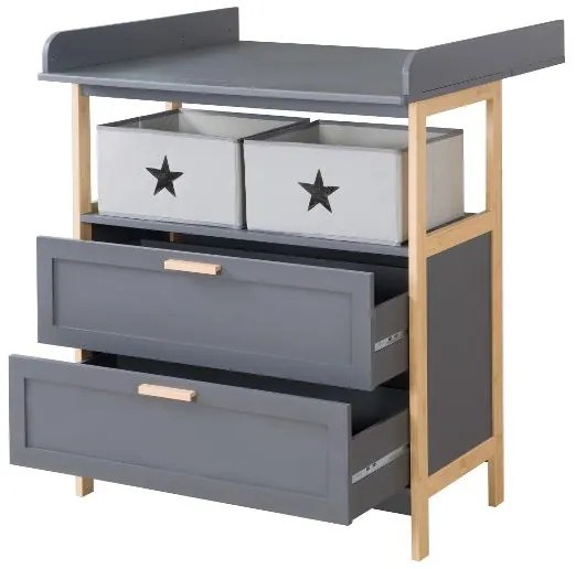 roba Prebaľovacia komoda Hamburg (2 zásuvky)  (100397085)