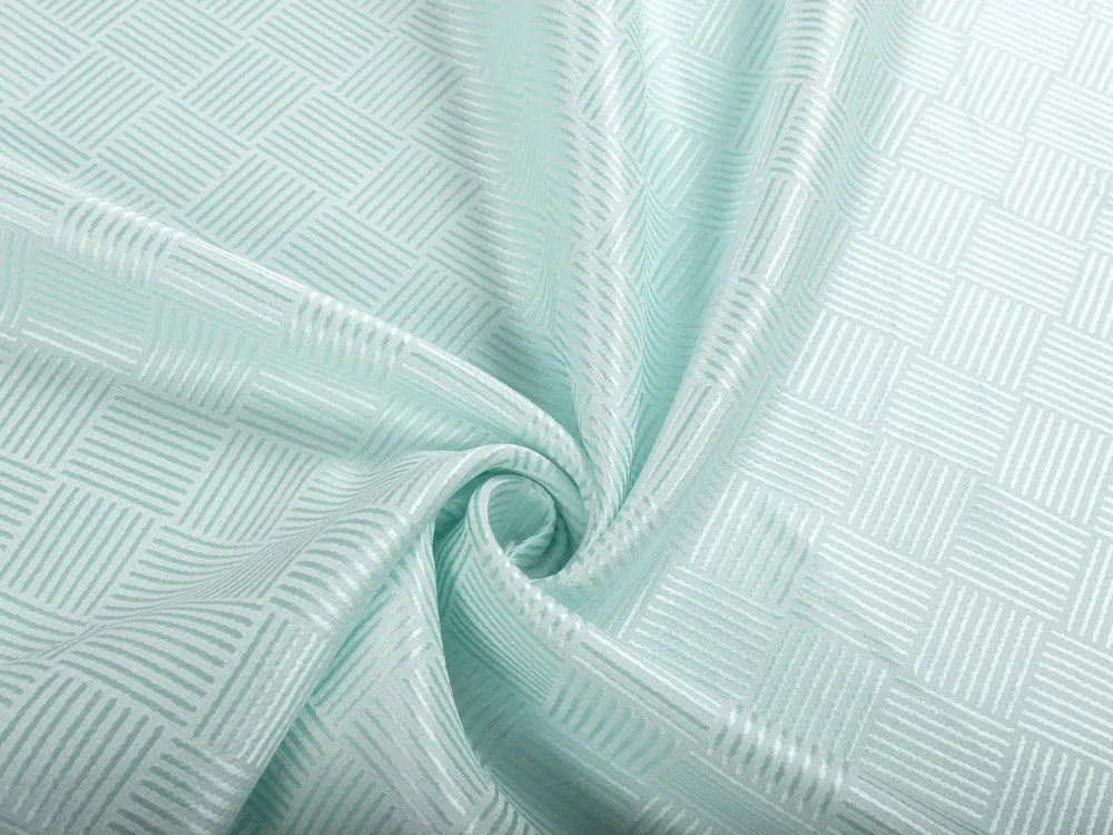 Biante Teflónový štvorcový obrus Milano TF-050 - svetlo mentolový 80x80 cm