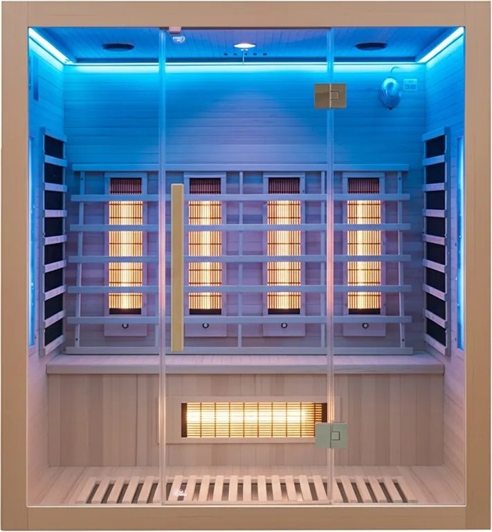 BPS-koupelny Infrasauna Relax HYD-2913 175x120, 3-4 osoby