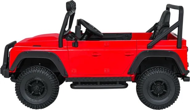 Elektrické autíčko Land Rover Defender 110 SVX červené