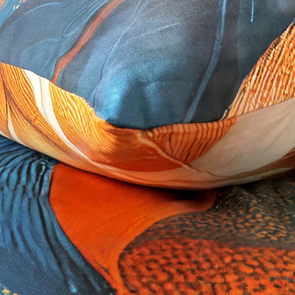 SATÉNOVÉ OBLIEČKY SATYNLOVE PREMIUM 200X220 CM, 2KS 70X80 CM LISTY