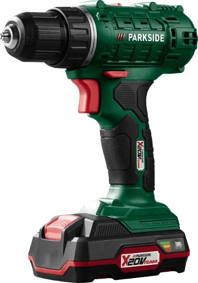 Parkside®  Aku vŕtací skrutkovač Pbssa 20-Li A1  (100393286)