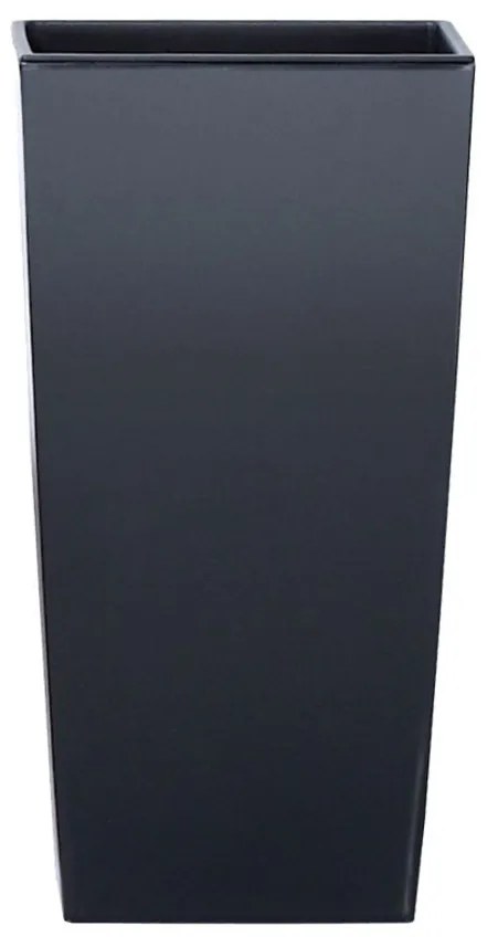 Prosperplast Kvetináč s vložkou Urbi Square (40 x 75 x 40 cm (Š x V x H), antracitová) (100275788)
