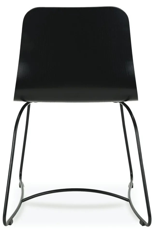FAMEG Hips - AM-1802 - jedálenská stolička Farba dreva: buk premium, Čalúnenie: koža L2