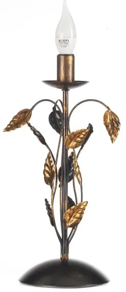 ONLI - Stolná lampa COLLANA 1xE14/6W/230V 40 cm bronzová