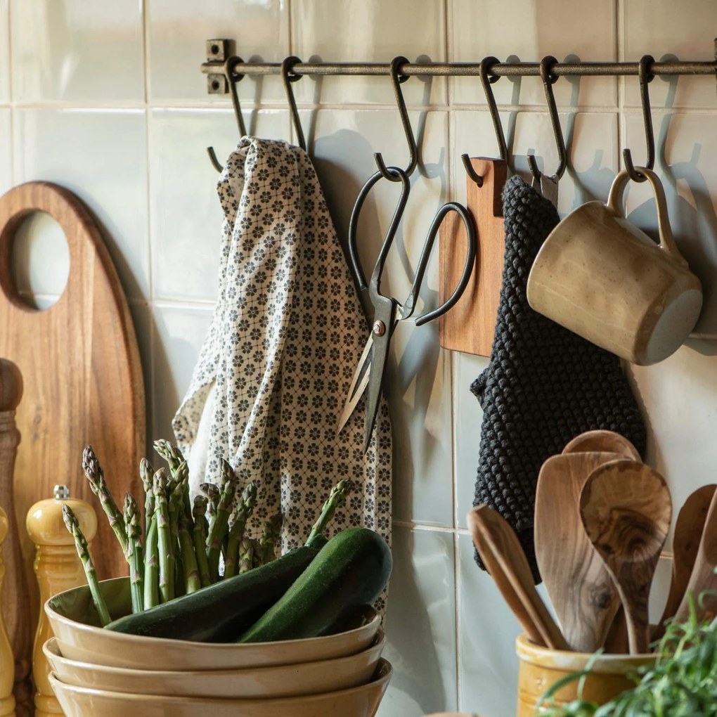 IB LAURSEN Kovový vešiak s háčikmi Coat Rack