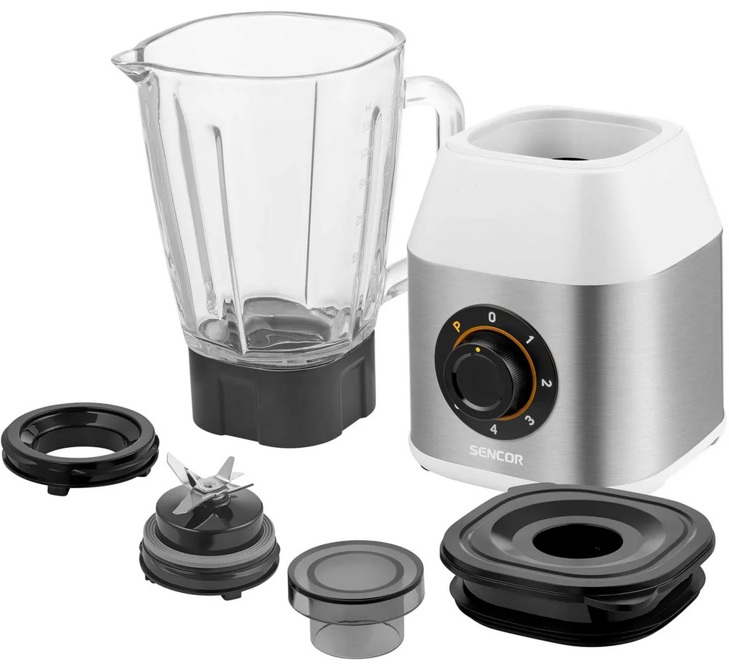 Stolný mixér Sencor SBL 4871WH, biely