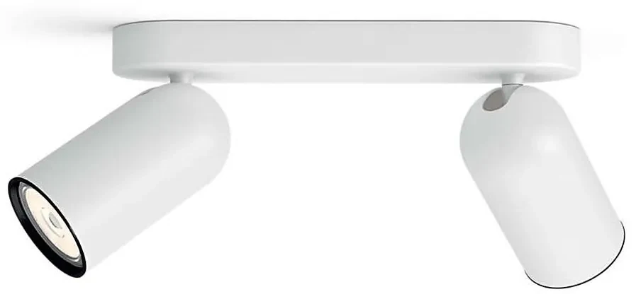 Philips 50582/31/PN - Bodové svietidlo MYLIVING PONGEE 2xGU10/5,5W/230V P2049