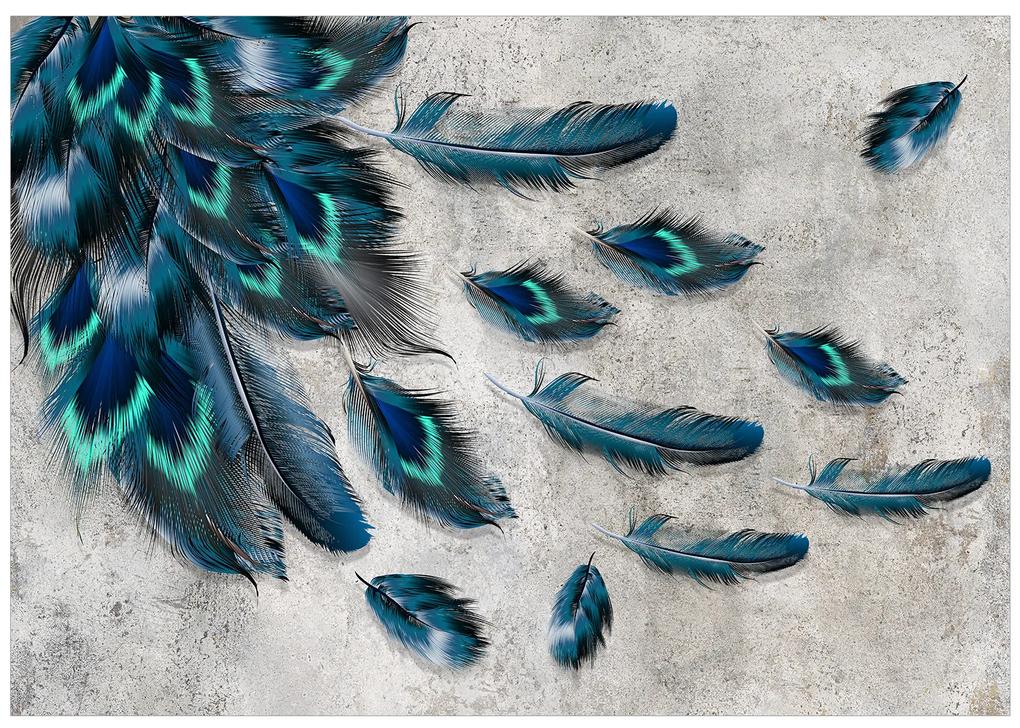 Artgeist Fototapeta - Blown Feathers Veľkosť: 250x175, Verzia: Standard