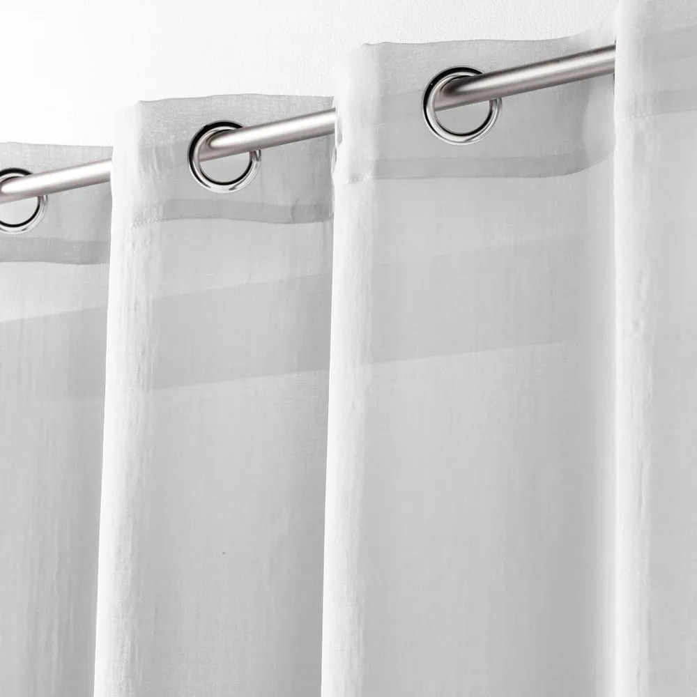 Sivá záclona 140x280 cm Telma – douceur d'intérieur