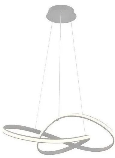 LED Stmievateľný luster na lanku LED/70W/230V 3000-6500K + diaľkové ovládanie