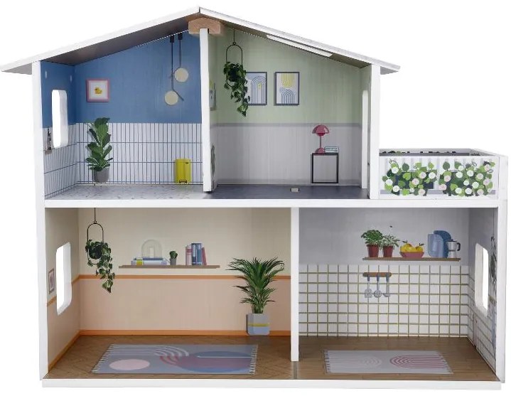 lupilu®  Drevený domček pre bábiky  (100394181)