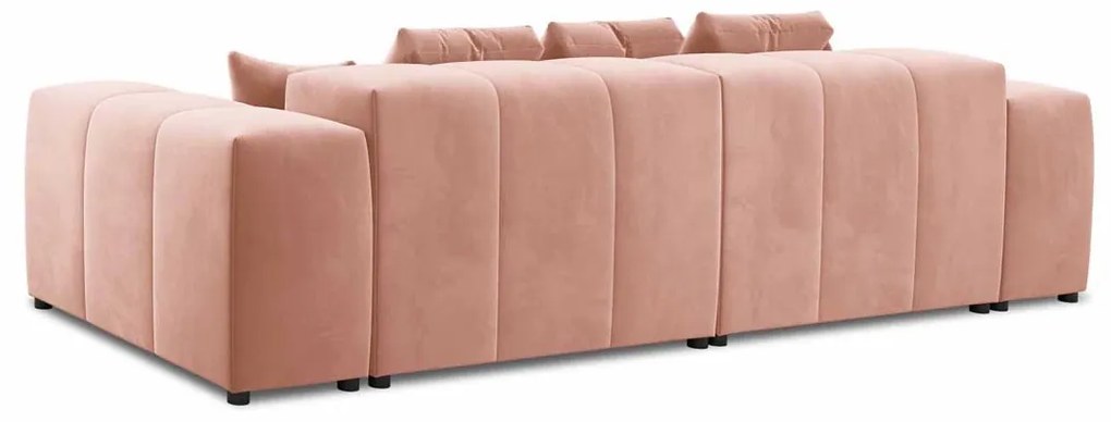 Štvormiestna zamatová pohovka Margo 320 × 120 × 75 cm