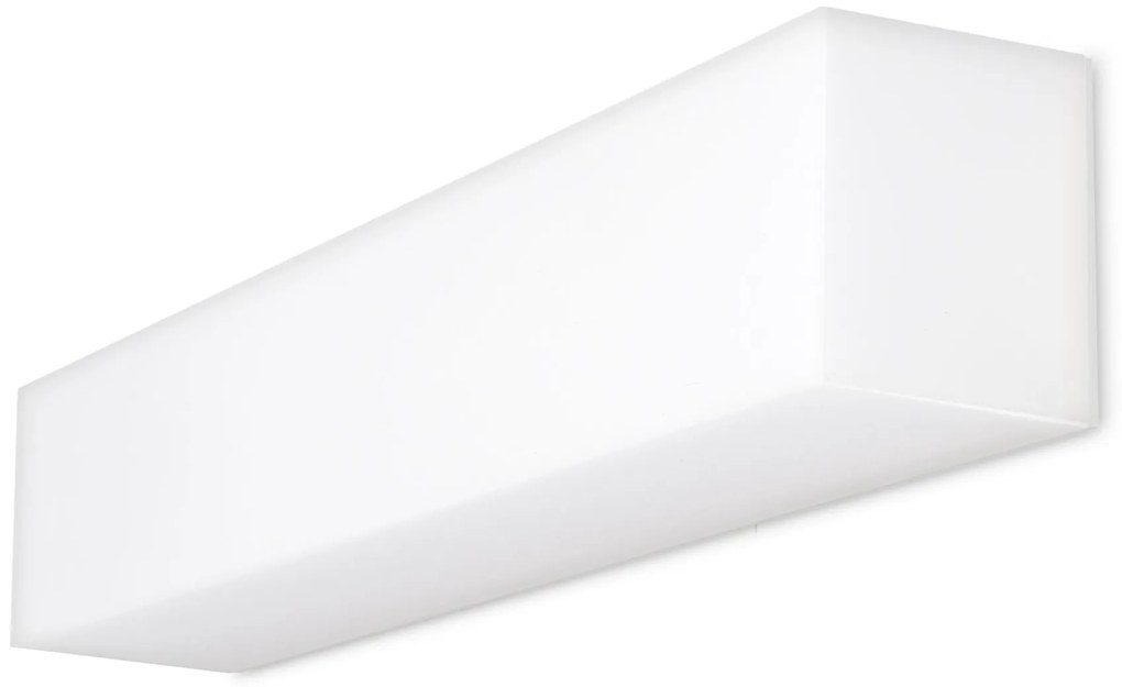 TOP LIGHT Svetlo nástenné-stropné Boxter XL, Biela