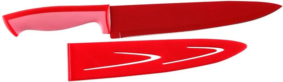 Oceľový nôž v červenej farbe Versa Cuchillo