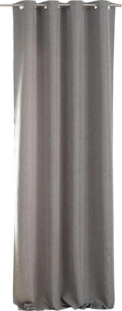 Záves BASIC s kolieskami 140x280 cm šedá melanžovy 1 ks.
