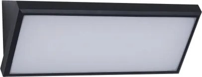 Brilagi - LED vonkajšie nástenné svietidlo so senzorom TRIANGLE LED/42W/230V čierne IP65