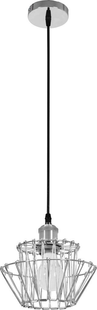 Toolight - Stropné svietidlo kovové APP943-1CP, chrómová, OSW-01043