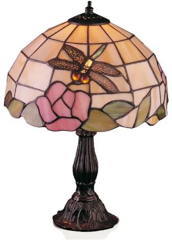 Nočná lampa tiffany DRAGONFLY 25*34