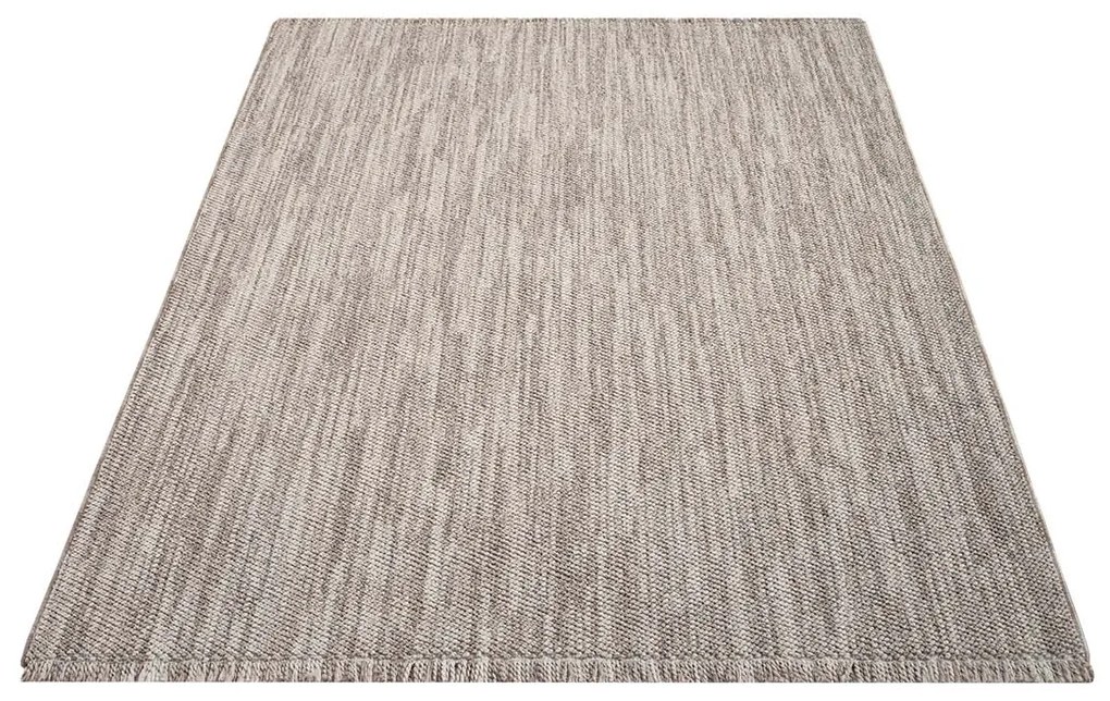 Dekorstudio Moderný koberec LINDO 8843 - sivobéžový Rozmer koberca: 200x290cm