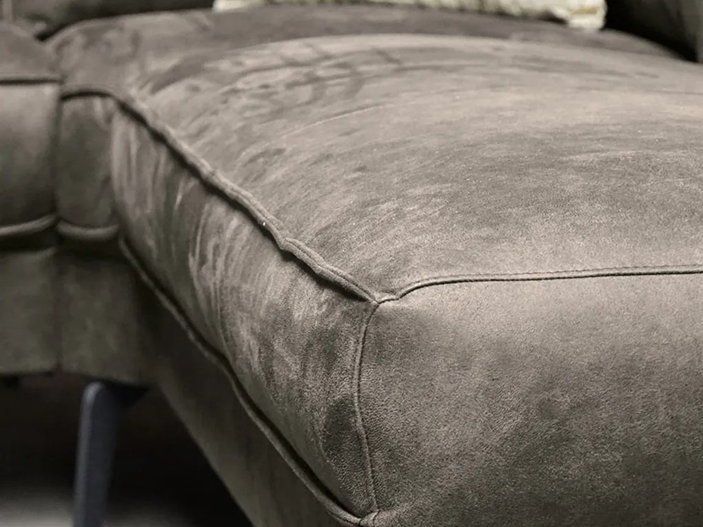 Svetlohnedá rohová sedacia súprava MICA Varianta: Ľavý roh