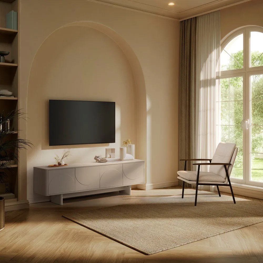 Béžové kreslo Dunia – Marckeric