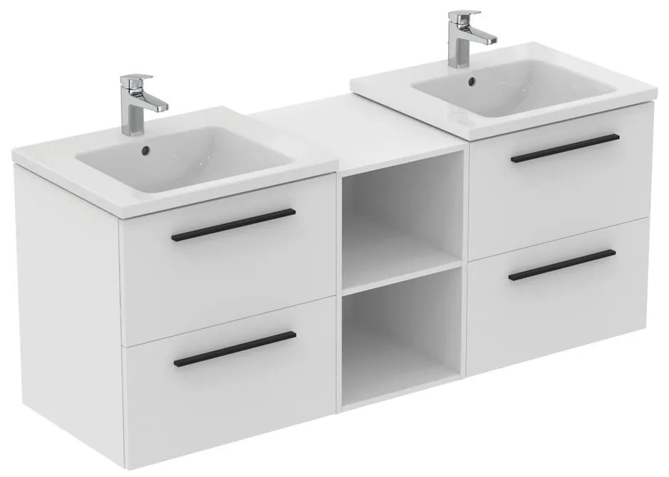 Biela závesná skrinka pod umývadlo 60x63 cm i.Life B – Ideal Standard