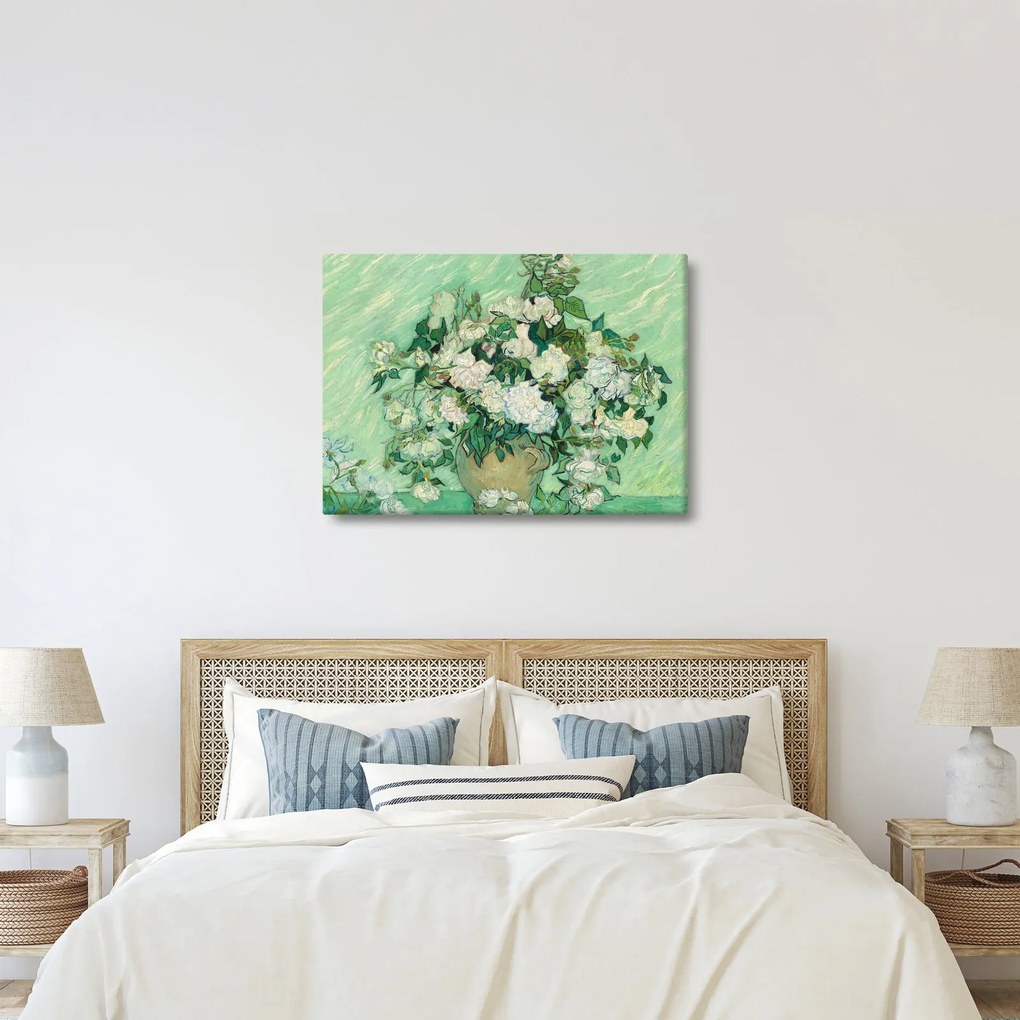 Obraz - Vincent van Gogh, Roses, reprodukcia (70x50 cm)