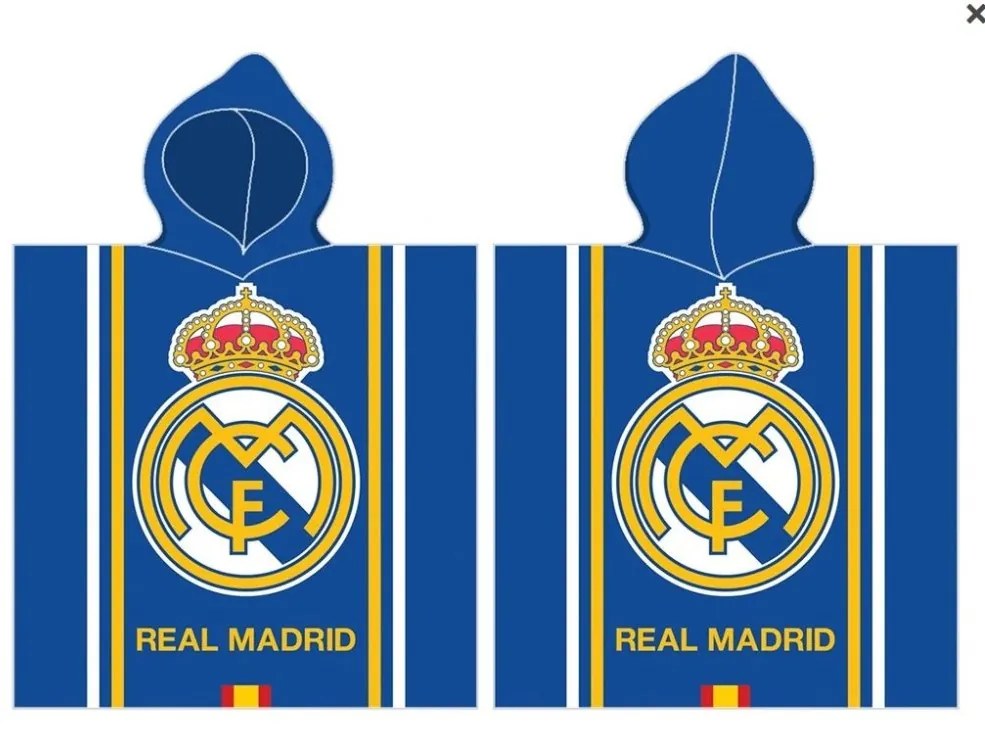 Futbalové pončo Real Madrid Famoso