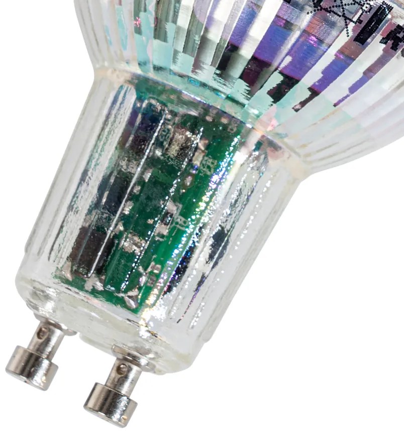 Smart GU10 50mm LED žiarovka číra 4,7W 345 lm 2200-4000K